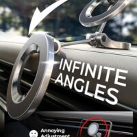 LISEN car dashboard holder with 360° rotating MagSafe phone holder - Image 5