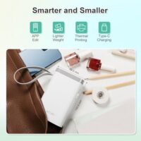 Nelko P21 mini wireless label printer with templates for home and office organization - Image 5