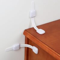 Baby safety furniture anchors, wall anchor without the need for a drill (pack of 4) - Image 2