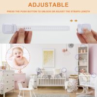 Baby safety furniture anchors, wall anchor without the need for a drill (pack of 4) - Image 8