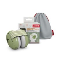 Alpine Muffy Baby Headphones with Hearing Protection and Noise Reduction (Green, up to 3 years old) - Image 2