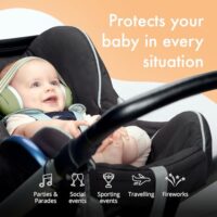 Alpine Muffy Baby Headphones with Hearing Protection and Noise Reduction (Green, up to 3 years old) - Image 6
