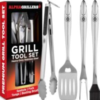 Alpha Grillers A set of durable and professional grill accessories for outdoor cooking - Image 2