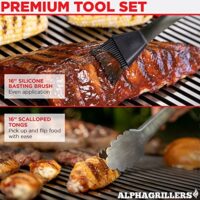 Alpha Grillers A set of durable and professional grill accessories for outdoor cooking - Image 5