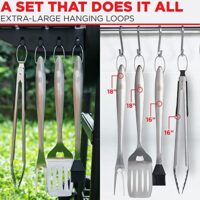 Alpha Grillers A set of durable and professional grill accessories for outdoor cooking - Image 6