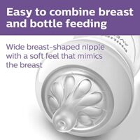 Philips AVENT Baby Glass Bottles with Natural Response Nipple - Image 6