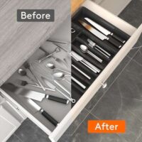 Lifewit adjustable cutlery tray for kitchen - Image 7