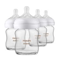 Philips AVENT Baby Glass Bottles with Natural Response Nipple - Image 2