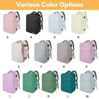 35 liter backpack with shoe case, suitable for trips and carrying on luggage. Airline approved! Perfect for boarding - Image 3