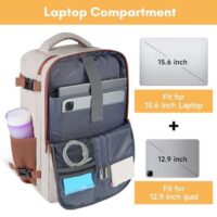 35 liter backpack with shoe case, suitable for trips and carrying on luggage. Airline approved! Perfect for boarding - Image 6