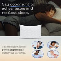 Coop Home Goods memory foam queen pillow for sleeping on your side or stomach - Image 5
