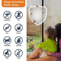 רשת מגנטית לדלתות הזזה – מונע כניסת חרקים, עמיד לחיות מחמד וילדים - Image 7