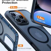 מגן TORRAS לאייפון 16 Pro Max – עמידות ברמה צבאית מפני פגיעות ושריטות - Image 6