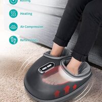 Nekteck foot massage machine with air compression and heating, for home treatment - Image 3