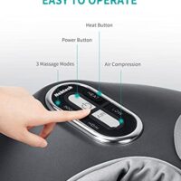 Nekteck foot massage machine with air compression and heating, for home treatment - Image 4